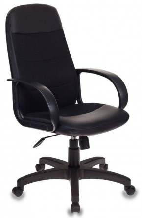 Кресло руководителя Бюрократ CH-808AXSN/LBL+TW-11 черный в Губахе - gubaha.ok-mebel.com | фото