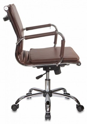 Кресло руководителя Бюрократ CH-993-LOW/BROWN коричневый в Губахе - gubaha.ok-mebel.com | фото 2