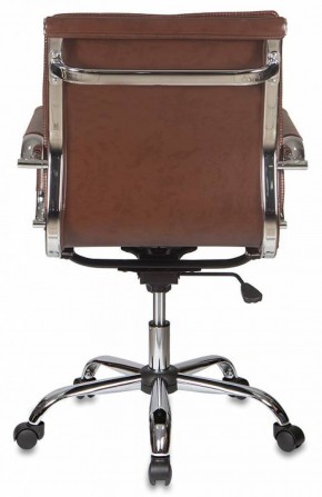 Кресло руководителя Бюрократ CH-993-LOW/BROWN коричневый в Губахе - gubaha.ok-mebel.com | фото 4