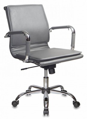 Кресло руководителя Бюрократ CH-993-LOW/GREY серый в Губахе - gubaha.ok-mebel.com | фото 1