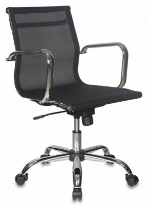 Кресло руководителя Бюрократ CH-993-LOW/M01 черный в Губахе - gubaha.ok-mebel.com | фото 1