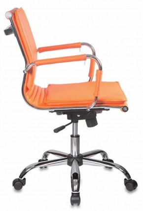 Кресло руководителя Бюрократ CH-993-LOW/ORANGE оранжевый в Губахе - gubaha.ok-mebel.com | фото 2