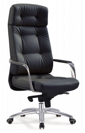 Кресло руководителя Бюрократ _DAO/BLACK черный в Губахе - gubaha.ok-mebel.com | фото 1