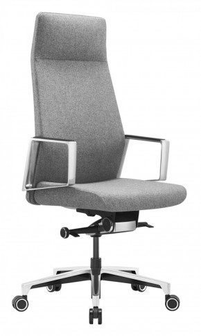 Кресло руководителя Бюрократ _JONS/CASHGREY серый в Губахе - gubaha.ok-mebel.com | фото