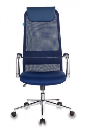 Кресло руководителя Бюрократ KB-9N/DB/TW-10N синий в Губахе - gubaha.ok-mebel.com | фото 2