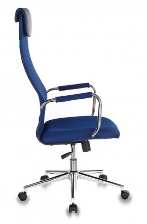 Кресло руководителя Бюрократ KB-9N/DB/TW-10N синий в Губахе - gubaha.ok-mebel.com | фото 3
