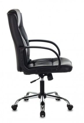 Кресло руководителя Бюрократ T-800N/BLACK черный в Губахе - gubaha.ok-mebel.com | фото 2