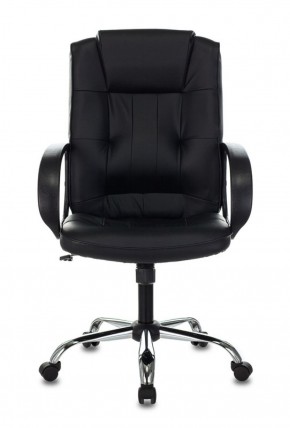 Кресло руководителя Бюрократ T-800N/BLACK черный в Губахе - gubaha.ok-mebel.com | фото 5