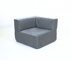 Кресло-угловое-модуль бескаркасное Тетрис 30 (Серый) в Губахе - gubaha.ok-mebel.com | фото