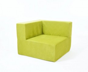 Кресло-угловое-модуль бескаркасное Тетрис 30 (Зеленый) в Губахе - gubaha.ok-mebel.com | фото