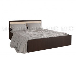 ФИЕСТА Кровать 0,9м (Дуб беленый/Венге) в Губахе - gubaha.ok-mebel.com | фото 1