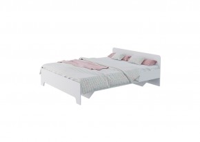 Кровать 1,6 VICTOR + основание (Белый) в Губахе - gubaha.ok-mebel.com | фото 2