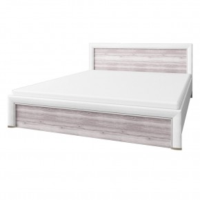 Кровать 160 с подъемником, OLIVIA,цвет вудлайн крем/дуб анкона в Губахе - gubaha.ok-mebel.com | фото 2