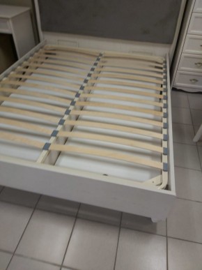 Кровать 2-х спальная (1,4 м) с подъемным механизмом дуб седан/ЭКОКОЖА (ВНКР140-1[3]) в Губахе - gubaha.ok-mebel.com | фото 3
