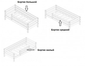 Кровать 2-х ярусная Сонечка с бортиками (лестница наклонная) в Губахе - gubaha.ok-mebel.com | фото 4