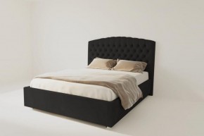 Кровать Берлин без основания 1200 (экокожа кольт ч) в Губахе - gubaha.ok-mebel.com | фото
