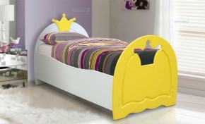 Кровать детская Корона (700*1400) МДФ матовый в Губахе - gubaha.ok-mebel.com | фото