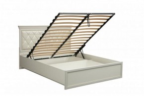 Кровать двойная 40.12-03 (ш.1600) "Эльмира" с подъемным механизмом (белый) в Губахе - gubaha.ok-mebel.com | фото