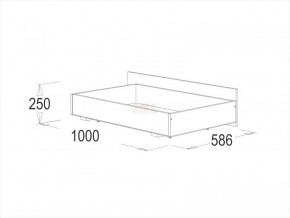 Кровать двойная Ольга 1Н + 2-а ящика (1400*2000) в Губахе - gubaha.ok-mebel.com | фото 2