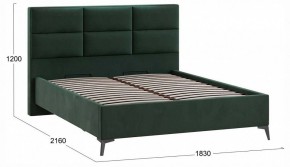 Кровать двуспальная Делана с ПМ Тип 1 в Губахе - gubaha.ok-mebel.com | фото 4