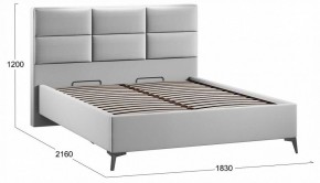 Кровать двуспальная Делана с ПМ Тип 1 в Губахе - gubaha.ok-mebel.com | фото 4