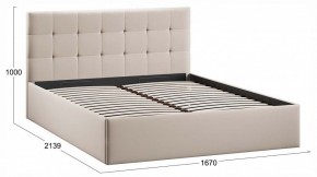 Кровать двуспальная Джоли с ПМ Тип 1 в Губахе - gubaha.ok-mebel.com | фото 4