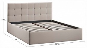 Кровать двуспальная Джоли с ПМ Тип 1 в Губахе - gubaha.ok-mebel.com | фото 3