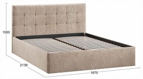 Кровать двуспальная Джоли с ПМ Тип 1 в Губахе - gubaha.ok-mebel.com | фото 4