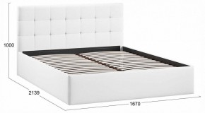 Кровать двуспальная Джоли с ПМ Тип 1 в Губахе - gubaha.ok-mebel.com | фото 3
