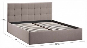 Кровать двуспальная Джоли с ПМ Тип 1 в Губахе - gubaha.ok-mebel.com | фото 4
