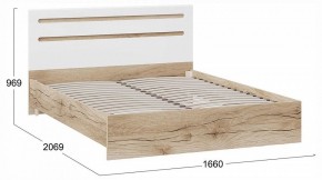 Кровать двуспальная Фьюжн ТД-260.01.03 в Губахе - gubaha.ok-mebel.com | фото 3