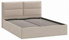 Кровать двуспальная Глосс с ПМ Тип 1 в Губахе - gubaha.ok-mebel.com | фото 2