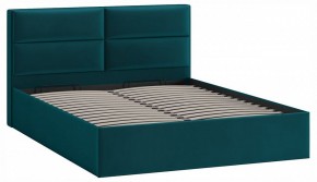 Кровать двуспальная Глосс с ПМ Тип 1 в Губахе - gubaha.ok-mebel.com | фото 2