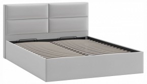 Кровать двуспальная Глосс с ПМ Тип 1 в Губахе - gubaha.ok-mebel.com | фото 2