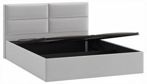Кровать двуспальная Глосс с ПМ Тип 1 в Губахе - gubaha.ok-mebel.com | фото 3