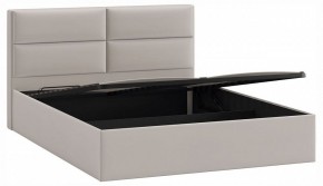 Кровать двуспальная Глосс с ПМ Тип 1 в Губахе - gubaha.ok-mebel.com | фото 3