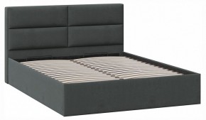 Кровать двуспальная Глосс с ПМ Тип 1 в Губахе - gubaha.ok-mebel.com | фото 2