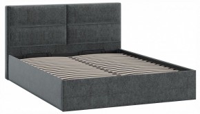 Кровать двуспальная Глосс с ПМ Тип 1 в Губахе - gubaha.ok-mebel.com | фото 2