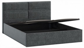 Кровать двуспальная Глосс с ПМ Тип 1 в Губахе - gubaha.ok-mebel.com | фото 3