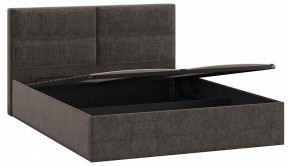 Кровать двуспальная Глосс с ПМ Тип 1 в Губахе - gubaha.ok-mebel.com | фото 3