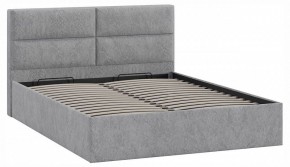Кровать двуспальная Глосс с ПМ Тип 1 в Губахе - gubaha.ok-mebel.com | фото 2