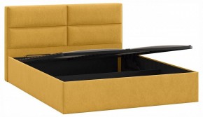 Кровать двуспальная Глосс с ПМ Тип 1 в Губахе - gubaha.ok-mebel.com | фото 3