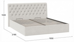 Кровать двуспальная Скарлет с ПМ Тип 1 в Губахе - gubaha.ok-mebel.com | фото 4