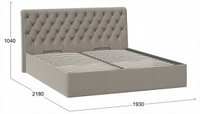 Кровать двуспальная Скарлет с ПМ Тип 1 в Губахе - gubaha.ok-mebel.com | фото 4