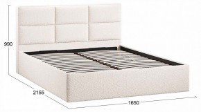 Кровать двуспальная Стелла с ПМ Тип 1 в Губахе - gubaha.ok-mebel.com | фото 4