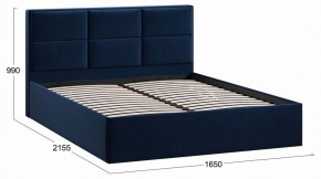 Кровать двуспальная Стелла с ПМ Тип 1 в Губахе - gubaha.ok-mebel.com | фото 4