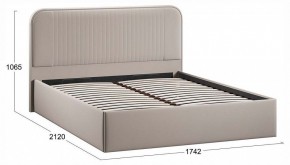 Кровать двуспальная Тиффани с ПМ Тип 1 в Губахе - gubaha.ok-mebel.com | фото 4