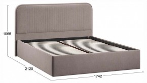 Кровать двуспальная Тиффани с ПМ Тип 1 в Губахе - gubaha.ok-mebel.com | фото 4