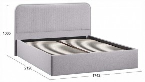 Кровать двуспальная Тиффани с ПМ Тип 1 в Губахе - gubaha.ok-mebel.com | фото 4
