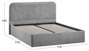 Кровать двуспальная Тиффани с ПМ Тип 1 в Губахе - gubaha.ok-mebel.com | фото 4